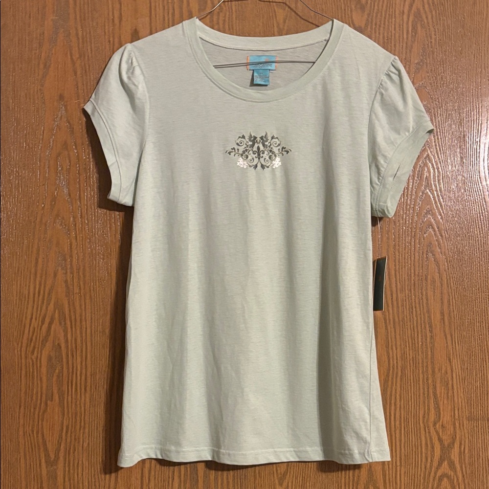 Tangerine NWT Light Mint Short Sleeve Tee Size XL